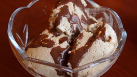 Рецепт мороженого медово-лимонного с орехами