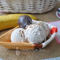 Рецепт Мягкого бананового мороженого