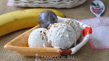 Рецепт мягкого бананового мороженого