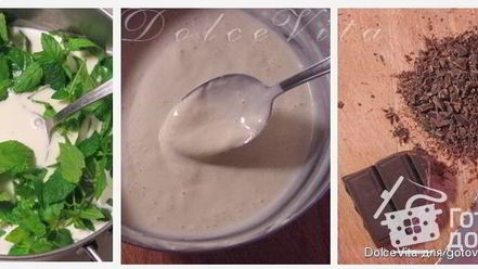 Рецепт мятного мороженого с шоколадом