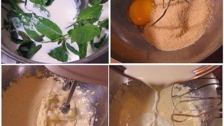 Рецепт мятного мороженого с шоколадом