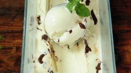 Рецепт мятного мороженого с шоколадом
