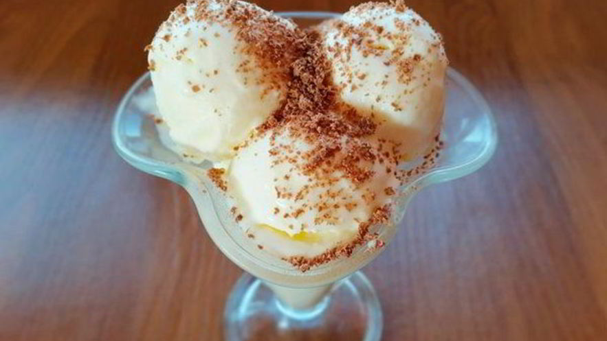 Рецепт очень простого мороженого по-домашнему