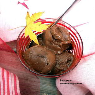 Рецепт Шоколадна-фаджевого мороженого