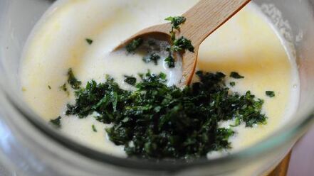 Рецепт шоколадного и мятного мороженого