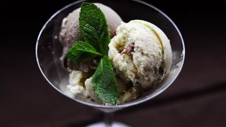 Рецепт шоколадного и мятного мороженого