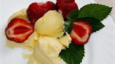 Рецепт сливочного мороженого