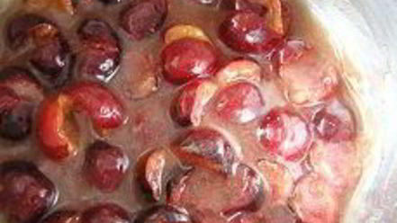 Рецепт торта-мороженого с черешней