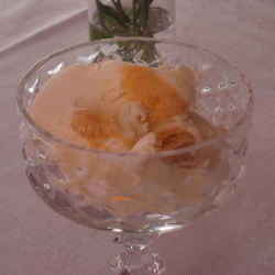 Рецепт Ванильного мороженого с абрикосами