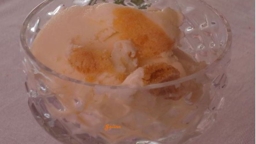 Рецепт ванильного мороженого с абрикосами