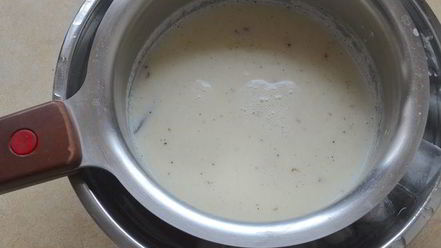 Рецепт ванильного мороженого со сливочным сыром и медом