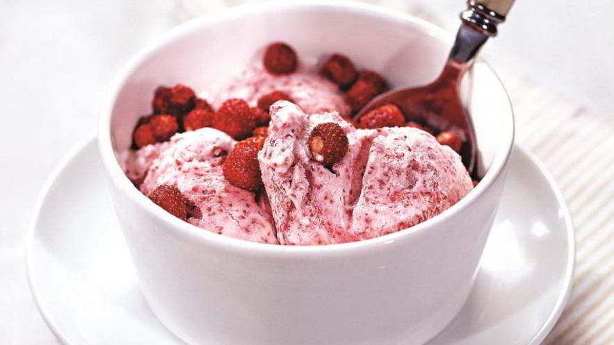 Рецепт земляничного мороженого
