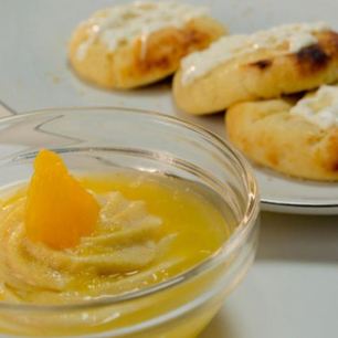 Рецепт Апельсинового мусса с манной крупой