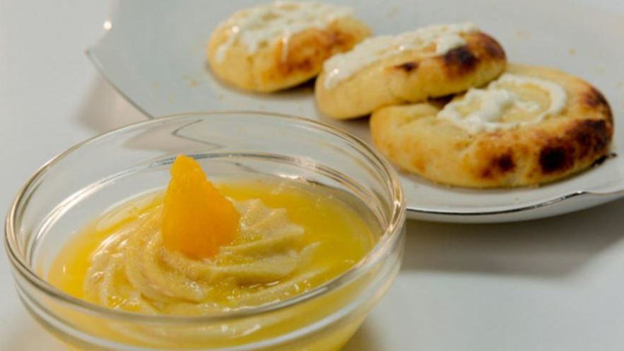 Рецепт апельсинового мусса с манной крупой