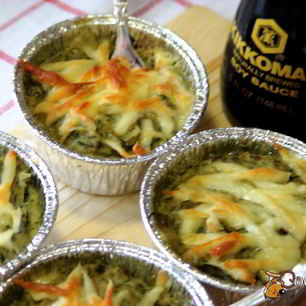 Рецепт Баклажанового мусса под сырной корочкой