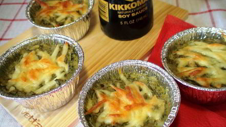 Рецепт баклажанового мусса под сырной корочкой