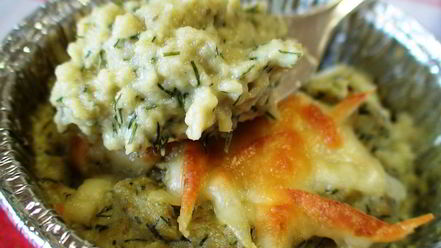 Рецепт баклажанового мусса под сырной корочкой