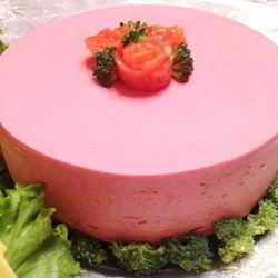 Рецепт Блинного чизкейка со сливочно-рыбным муссом