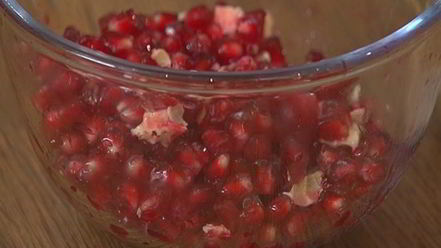 Рецепт йогуртового мусса с гранитой