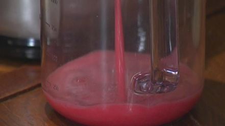 Рецепт йогуртового мусса с гранитой