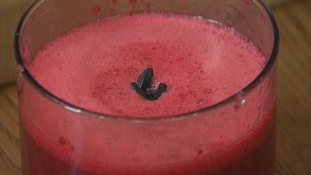 Рецепт йогуртового мусса с гранитой