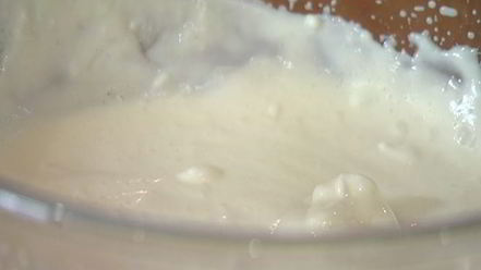 Рецепт йогуртового мусса с гранитой