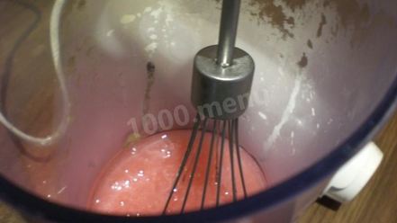 Рецепт клюквенного мусса с манкой