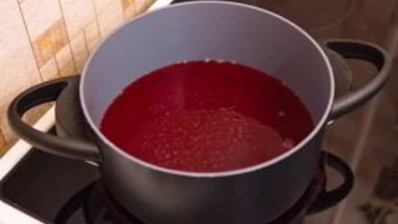 Рецепт клюквенного мусса