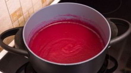 Рецепт клюквенного мусса