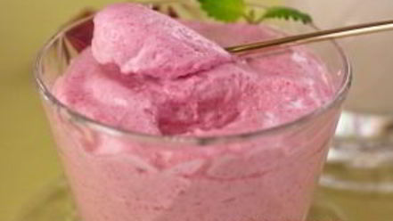 Рецепт клюквенного мусса