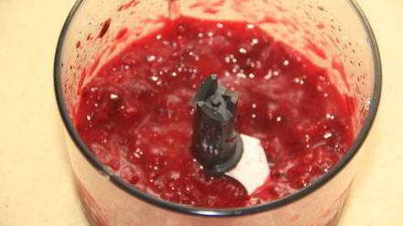 Рецепт клюквенного муссового десерта