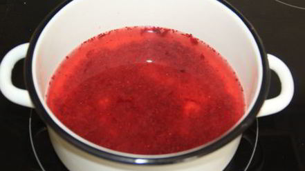 Рецепт клюквенного муссового десерта