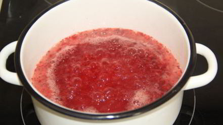 Рецепт клюквенного муссового десерта