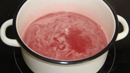 Рецепт клюквенного муссового десерта