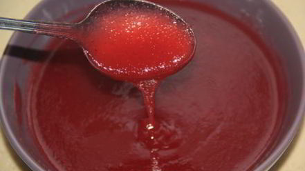 Рецепт клюквенного муссового десерта