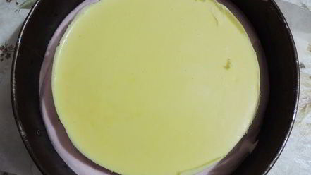 Рецепт клюквенного торта-мусса с миндальным пралине праздничный