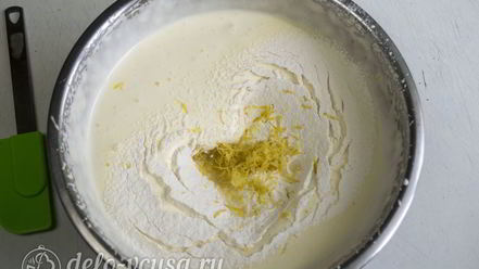 Рецепт лимонно-клубничного муссовый торт