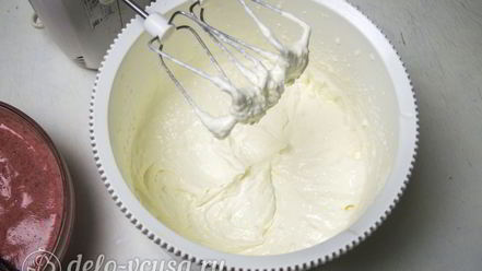 Рецепт лимонно-клубничного муссовый торт