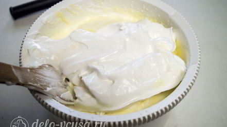 Рецепт лимонно-клубничного муссовый торт