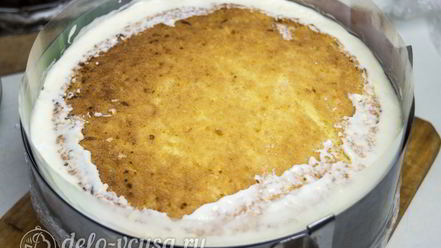 Рецепт лимонно-клубничного муссовый торт