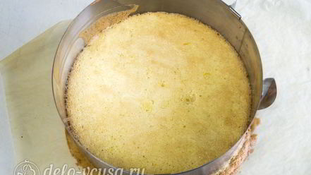 Рецепт лимонно-клубничного муссовый торт