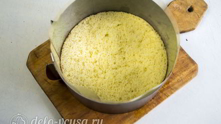 Рецепт лимонно-клубничного муссовый торт