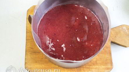 Рецепт лимонно-клубничного муссовый торт