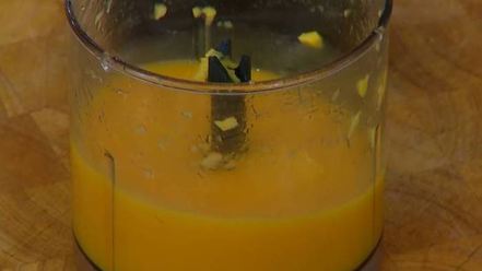 Рецепт мангового мусса со сгущенкой