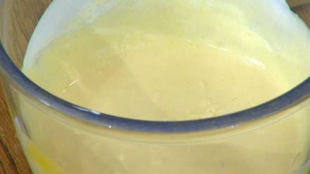 Рецепт мангового мусса со сгущенкой