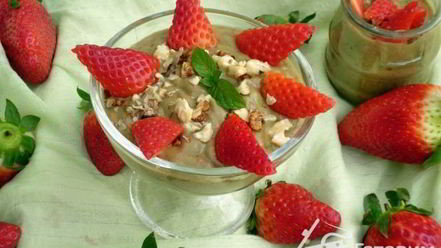 Рецепт мусса из авокадо и клубники