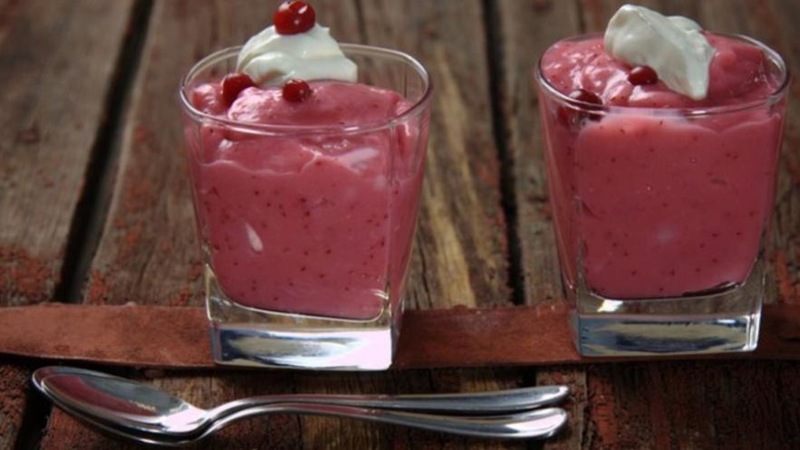 Рецепт мусса из брусники