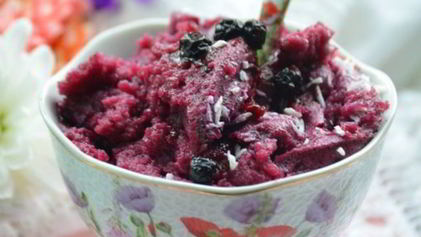 Рецепт Мусса из черники