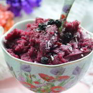 Рецепт Мусса из черники