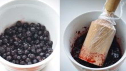 Рецепт мусса из черники